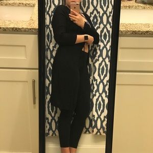 Black Long Cardigan